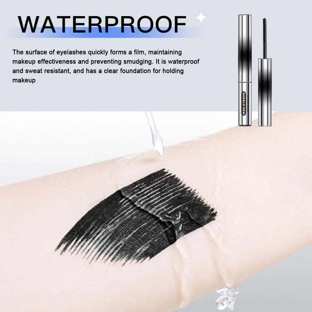 Metal Mascara Bristleless Metal Mascara Extra Slim Non Mascara Long Extensions Lasting Smudging Eyelash Mascara Metal Water S1A0