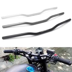 Motorcycle Handlebar 22mm 7/8'' CNC Sand Anodizing Steering Wheel for Honda Kawasaki Suzuki Yamaha MT07 MT09 R1 R3 R6 Z800 Z900