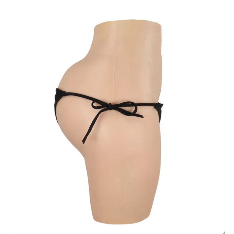 YONGXI Realistic Silicone False Buttock Artificial Latex Underwear Fake Vagina Pant Crossdresser Drag Queen Enhancer