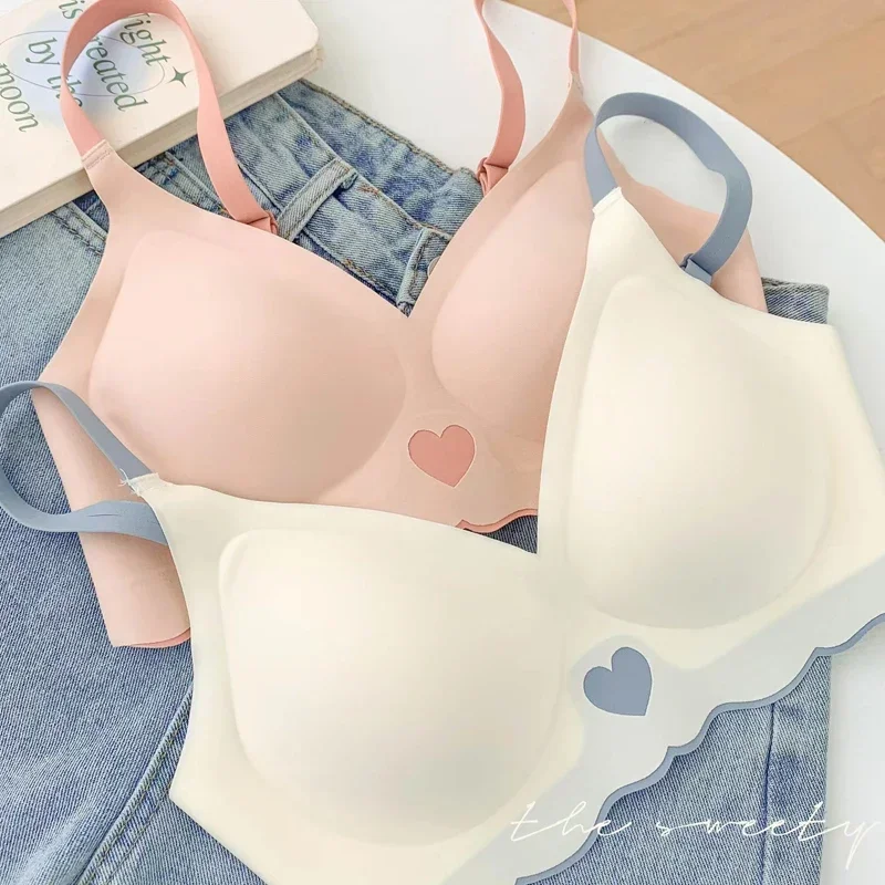 Sexy Seamless Bras For Women Wire Free Bra Push Up Bralette Female Underwear Soft Lingerie Invisible Intimates Thin Section Bra