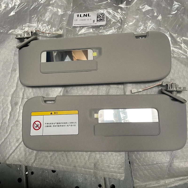 2021 untuk Tesla Model 3 Model Y pelindung matahari, cermin rias