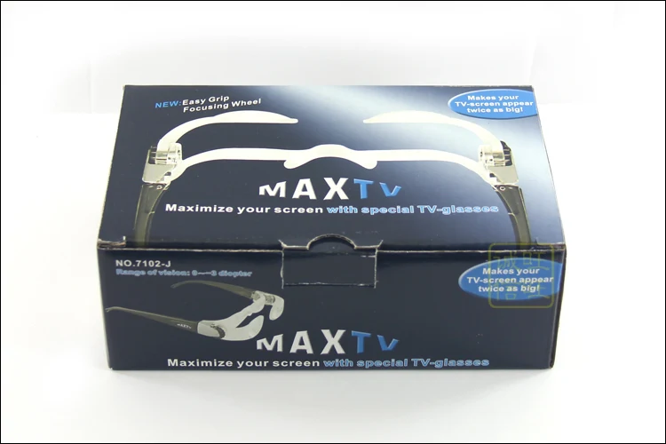 A magnifying glass low vision aids aged TV glasses