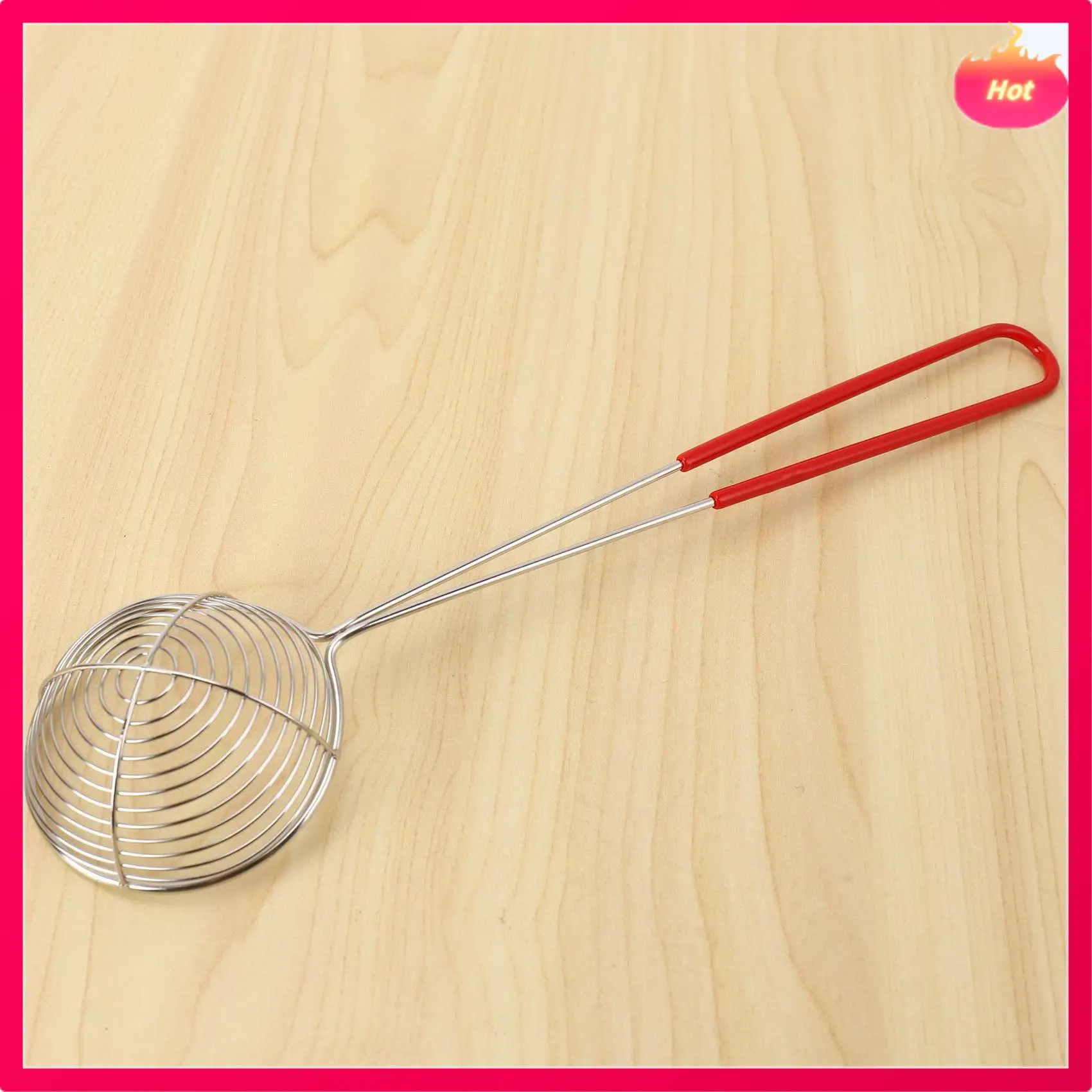 

24-х предметная ложка-ситечко для пауков из нержавеющей стали, маленький проволочный скиммер, дуршлаг для горячего горшка, тортеллини и фрикаделек