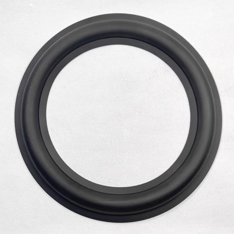 GHXAMP 6.5 inch 162mm subwoofer speaker rubber edge ring 6 inch black rubber Side 2PCS