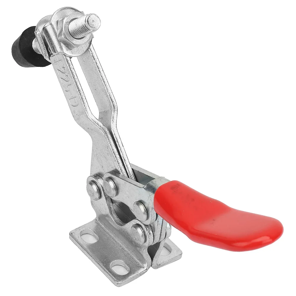 GH-225D Horizontal Toggle Clamp 227kg/500lbs Holding Capacity Welding Fixture Presser Quick Release Clamp for Workshop Jig