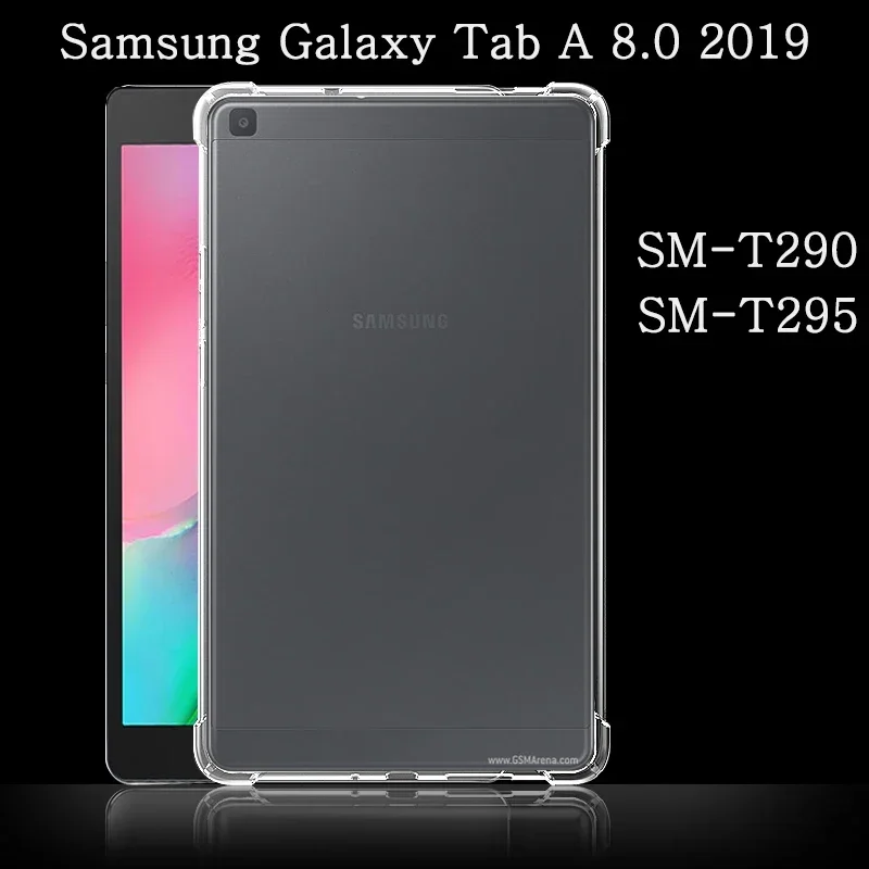 Чехол для планшета Samsung Galaxy Tab A7 Lite S5e S6 8,0 10,1 10,1 11 12,4 T290 T500 T510 T720 T860 T870 T730 T970, силиконовый чехол