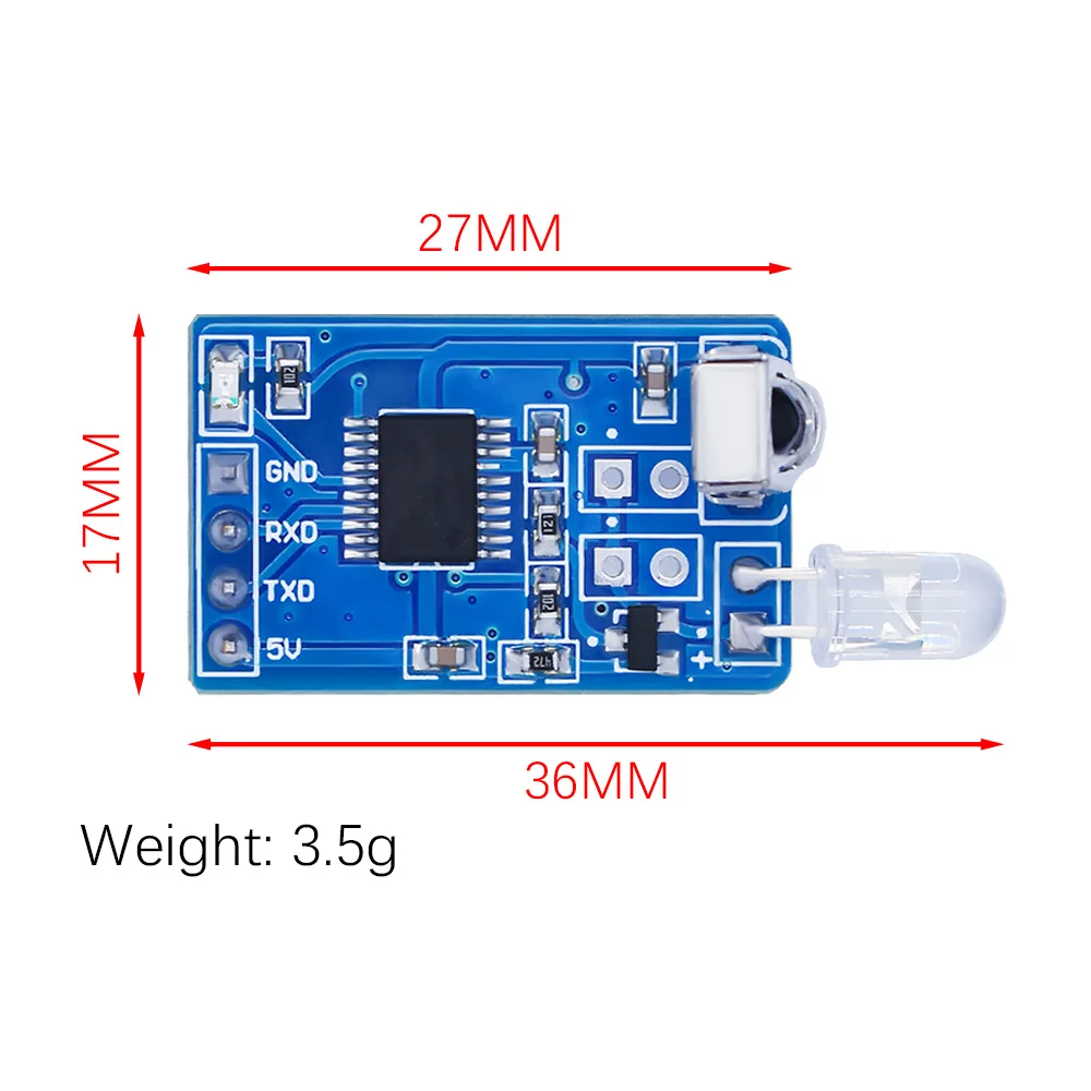 Wireless Module  5V IR Infrared Remote Decoder Encoding Transmitter Receiver For Arduino