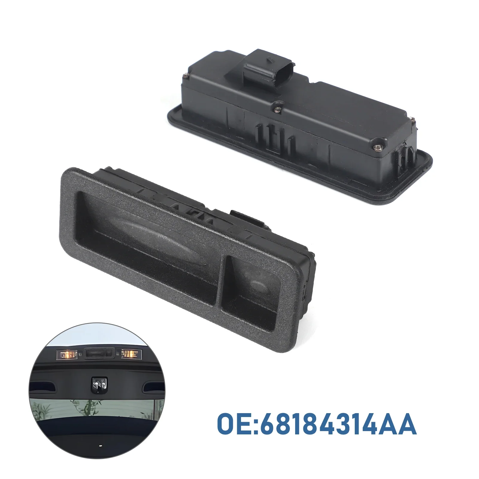 

68184314AA/53163549 Durable Trunk Lock Release Switch-for Jeep Cherokee 2014-2018 Rear Lid Push Button Handle Wholesale Discount