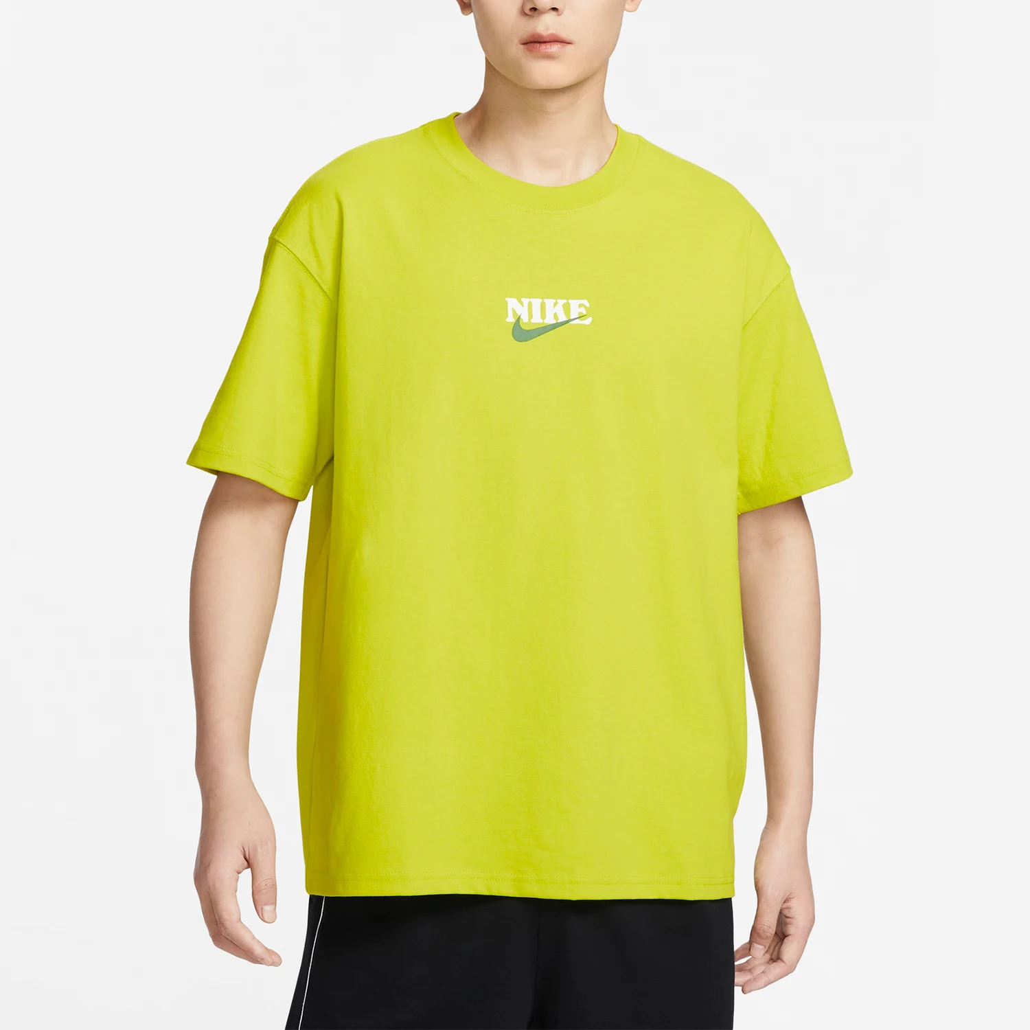 

Nike genuine 2024 Men's Printed Breathable Casual T-Shirt FN3700-335