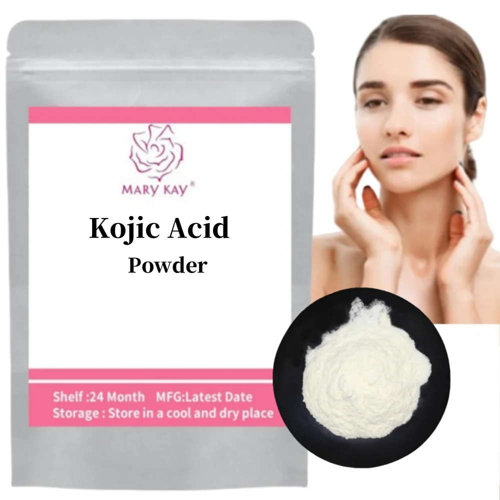 Hot Supply 99% Kojic Acid Powder Cosmetic Raw Material for Skin Whitening