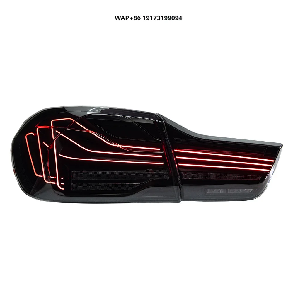 

For 4 Series F32 13-19 Tail Light Assembly Modification New 12V Red LED Running Lights Flowing Rear Lights