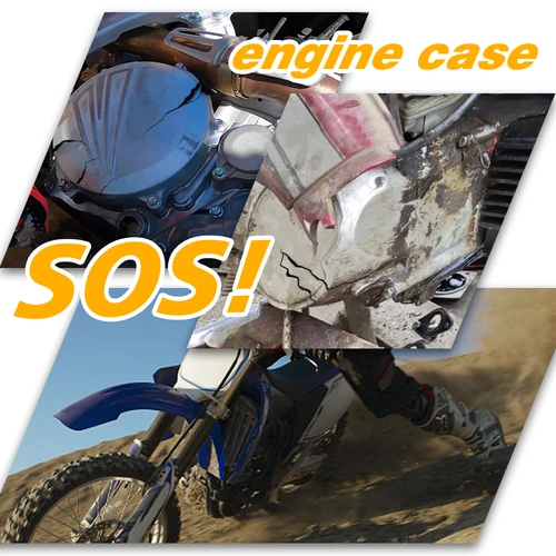 Imagen 2 del producto Cubierta del estator del motor Protector del motor izquierdo y derecho embrague apto para Husqvarna Svartpilen 250/401 Vitpilen 250/401 protector de la cubierta del motor