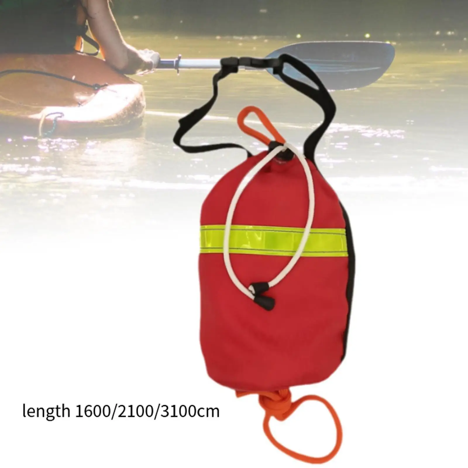 Floating Throw Bag Dock Line for Buoyant Dinghy Yacht Sailing Ice Fishing