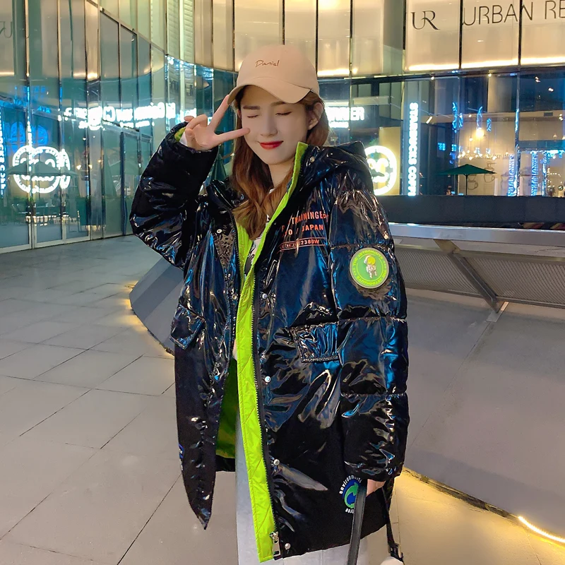 2025, warme gepolsterte Winterjacke mit Kapuze, Damenparkas, Übergröße, Pufferjacke, Damen, gepolsterte Mäntel, Oberbekleidung, wasserdichter Schneemantel