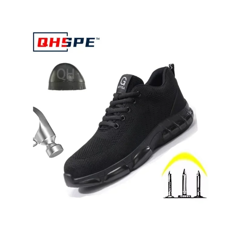 New Insulated 10KV Wear-resistant Breathable Work Protective Shoes Men's Safety Shoes Anti Smashing and Anti Piercing Durable