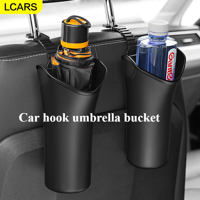 

Lcars - Car Umbrella Storage Bin, Car Trash Can, Car Storage, Can Be Placed in the Car Door, Seat Back, Universal Car Supplies