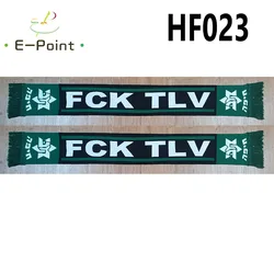 145*18 cm Size FCK TLV Retro MHFC Scarf for Fans Double-faced Knitted HF023
