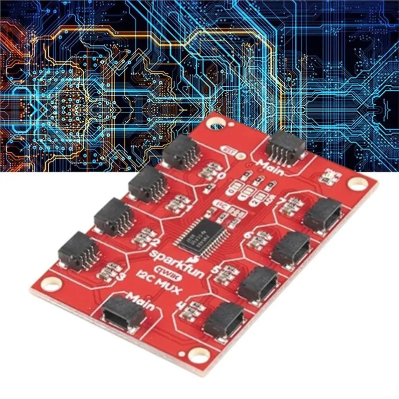 AT82-For Sparkfun Qwiic Mux Breakout 8 Channel TCA9548A I2C Device Extension