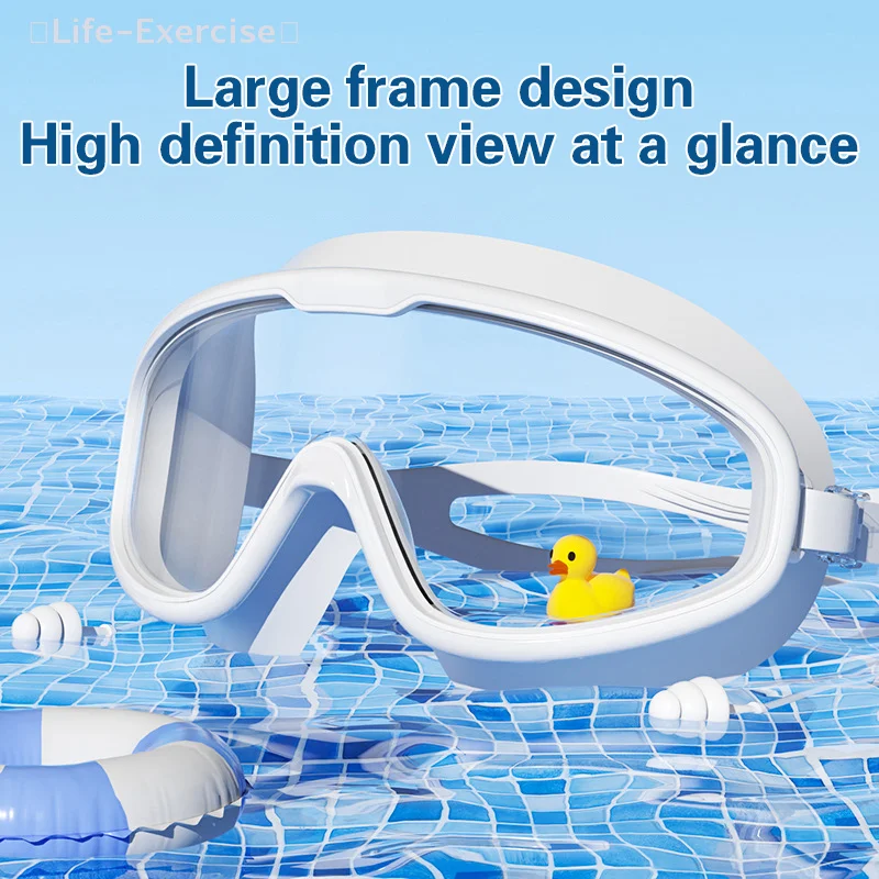 

[HMA52] Professional Diving Goggles Popular Online Waterproof And Anti Fog Large Frame Adult Swimming Goggles