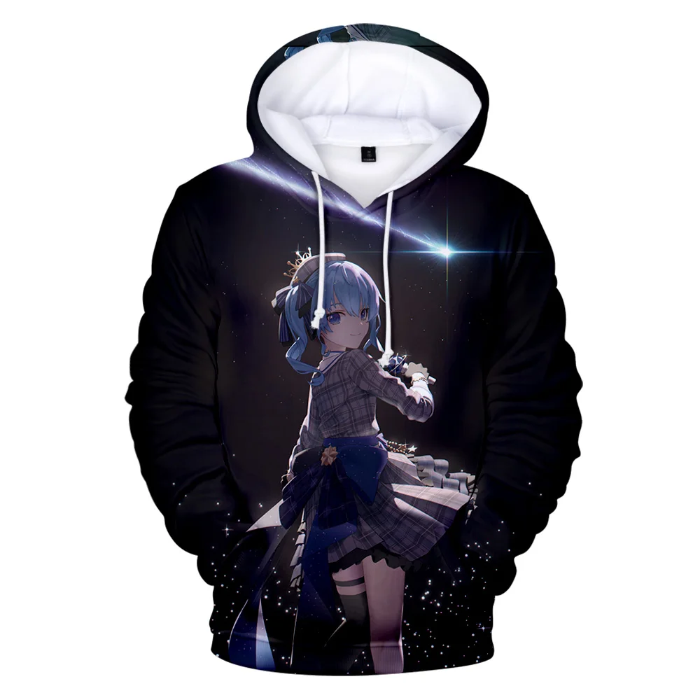 Fashion HOLOLIVE VTuber Hosimati Suisei 3D printed Hoodies Sweatshirts Boys/Girls Sweatshirt Adult Child Casual Pullovers Tops