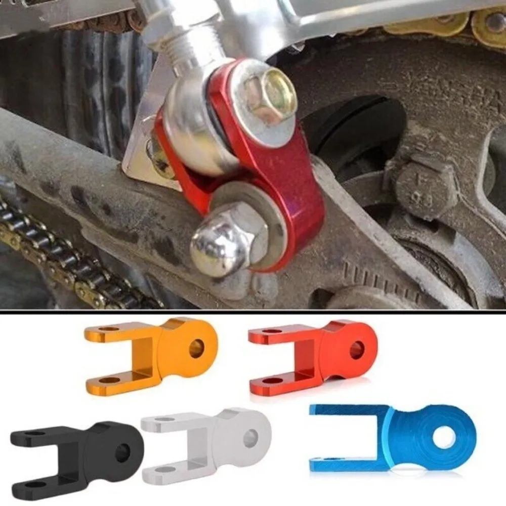 2 قطعة/المجموعة دراجة نارية من سبائك الألومنيوم الارتفاع موسع الثقيلة مقاومة للاهتراء دراجة نارية صدمة جهاز رافع #3