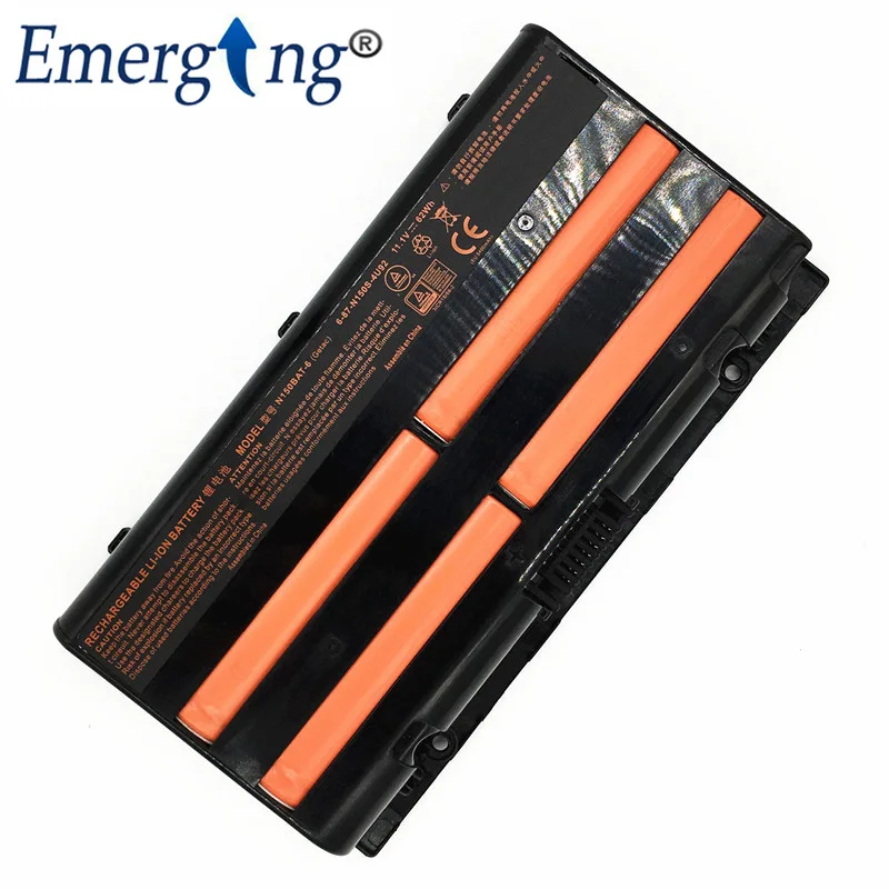 Imagem -02 - Bateria Nova N150bat6 do Portátil para Clevo N170sd N150sd N151sd N155s 687-n150s4292 11.1v 62wh