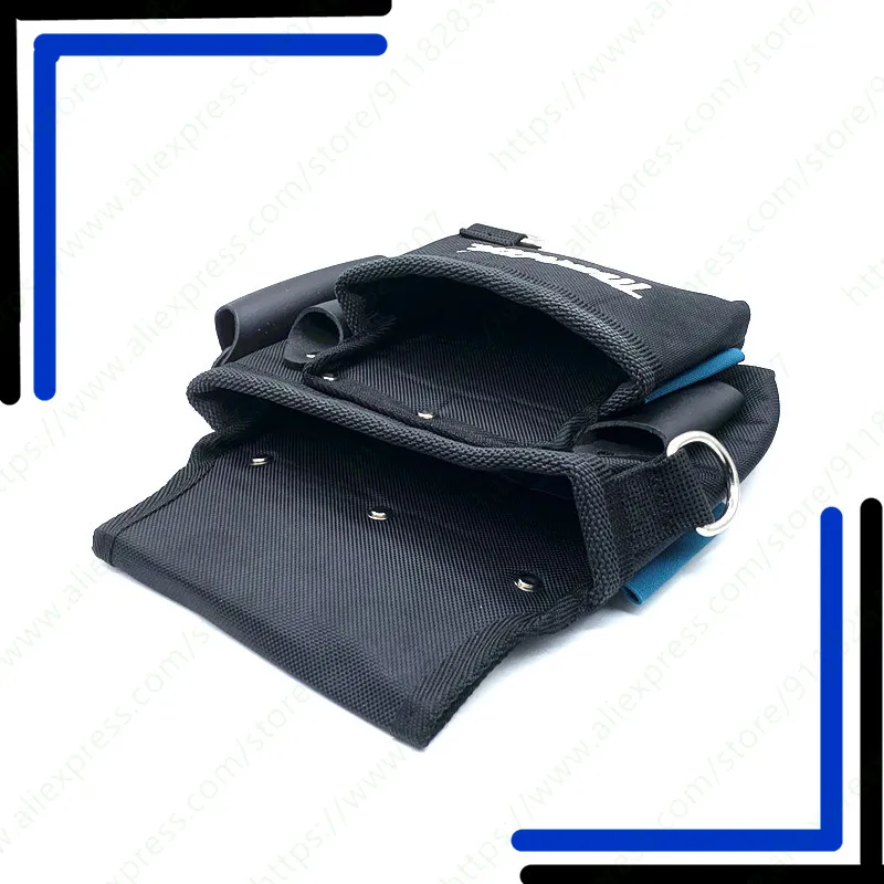 Makita 2-карманные крепления для гвоздей, инструмент, поясная сумка, держатель, универсальная ручная дрель, многофункциональная сумка для переноски на талии
