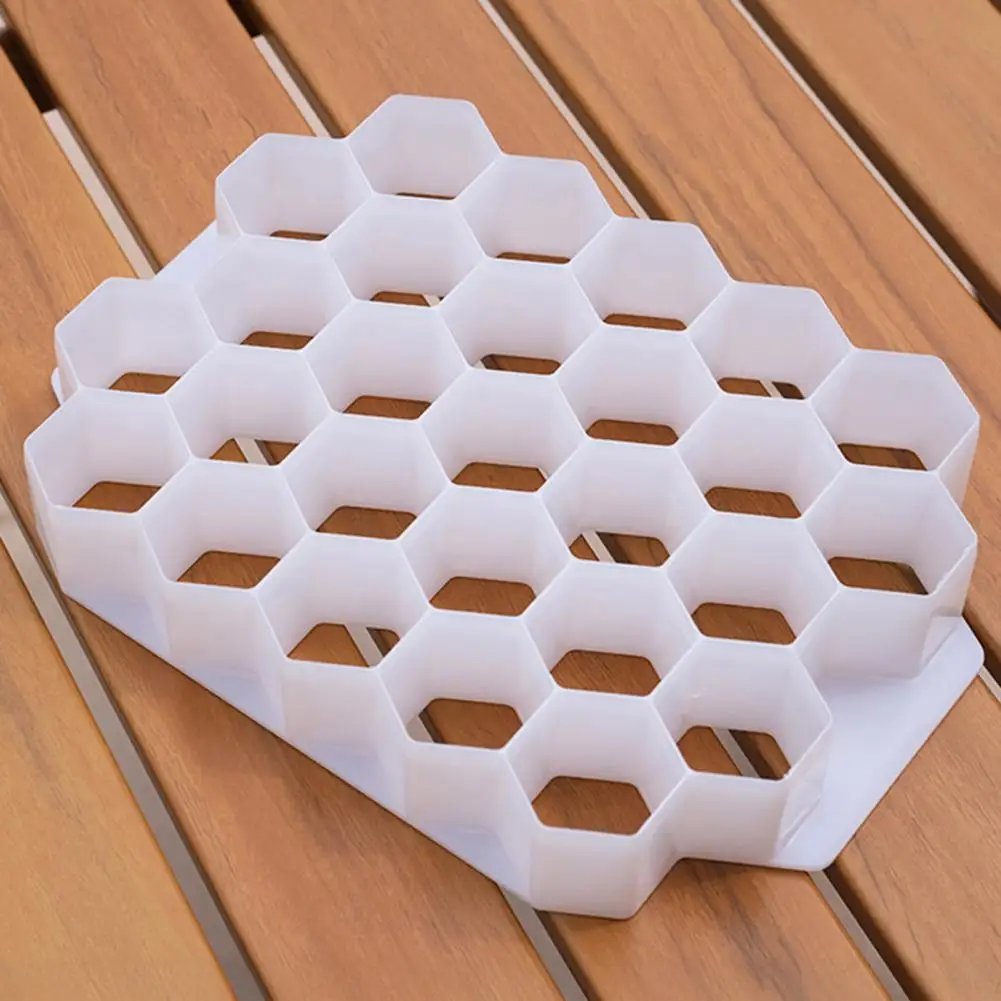 Splitter Dough Divider Tool High-Quality Food-Safe Material Thin 1mm Cutting Edge for Easy Portioning Honeycomb Shape for Equal