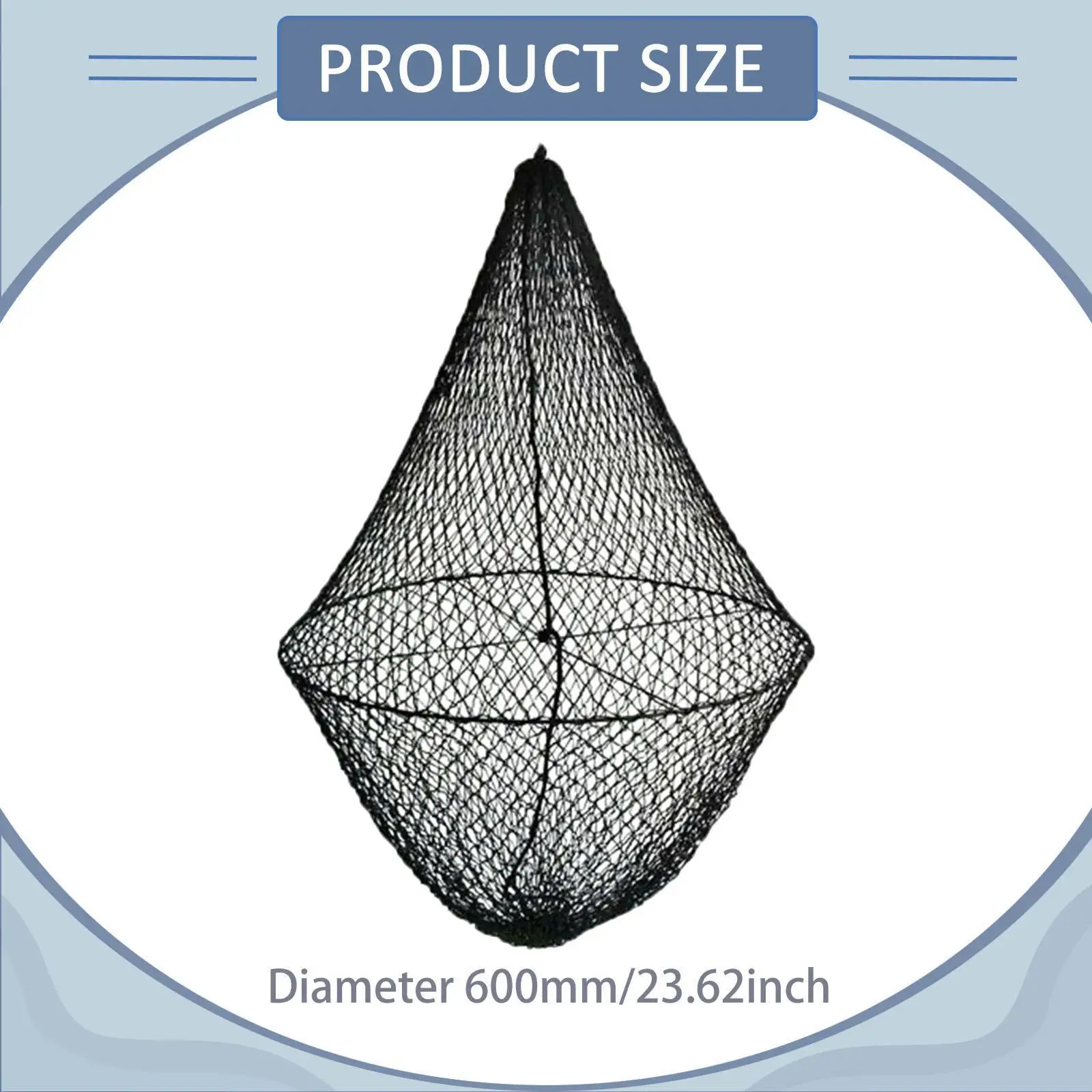 

Marine Daylight Signal Accessory Essential Device Wear Resistant Polyester Mesh Black Diamond Shaped for Container Ships