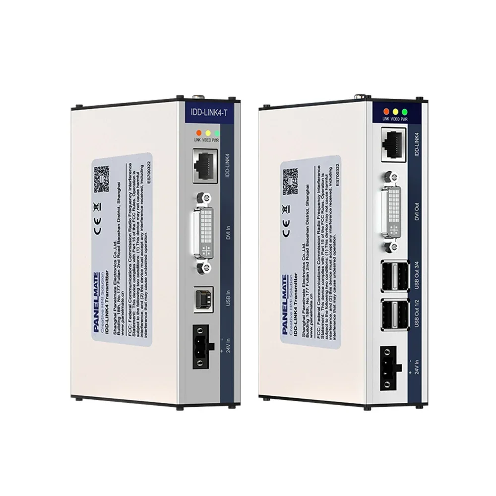 Ip50 Aluminum Magnesium Housing Kvm Dvi Extender Aten With Transmitter And Receiver 100m Usb2.0