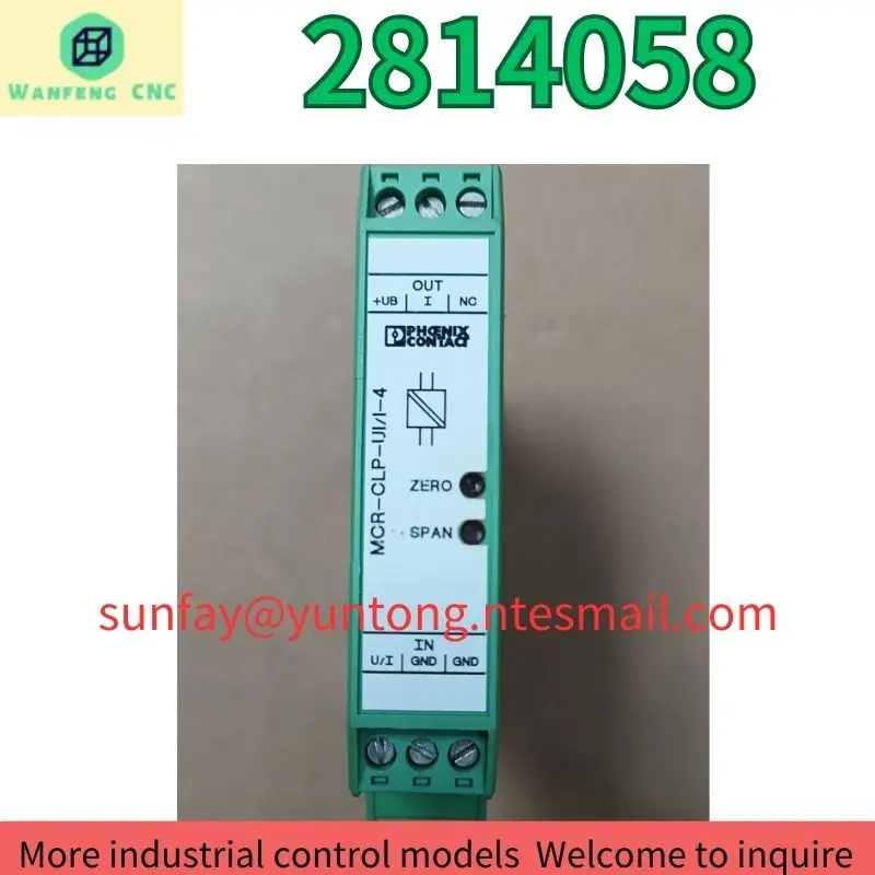 

second-hand MCR-CLP-UI-I-4-2814058 / MCR-FL-C-UI-2UI-DCI-281 Isolation amplifier test OK Fast Shipping