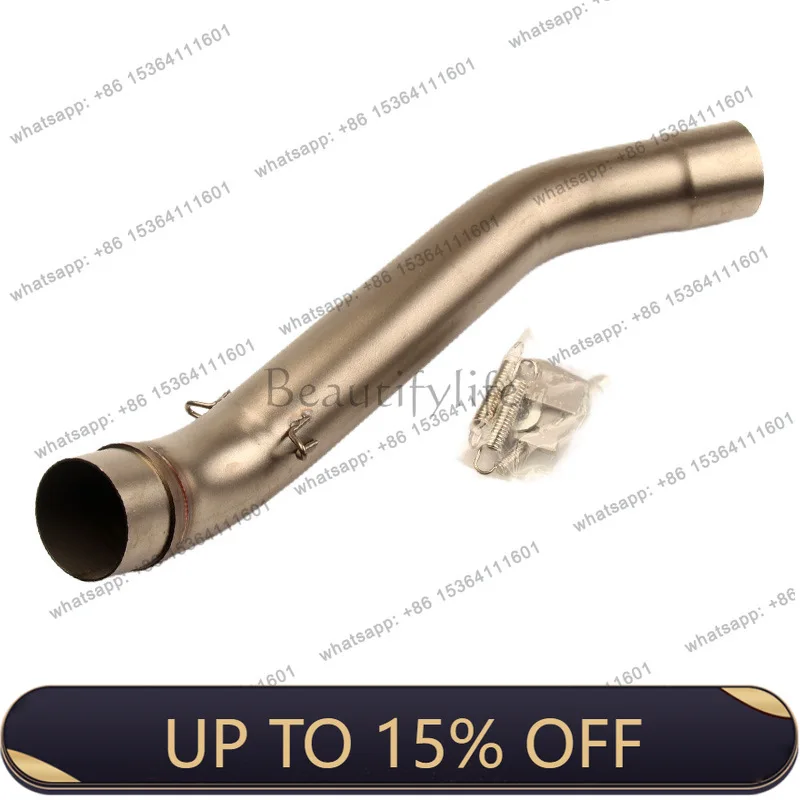 Suitable for auto parts Z750 Z800 exhaust pipe middle section modification front motorcycle stainless steel elbow