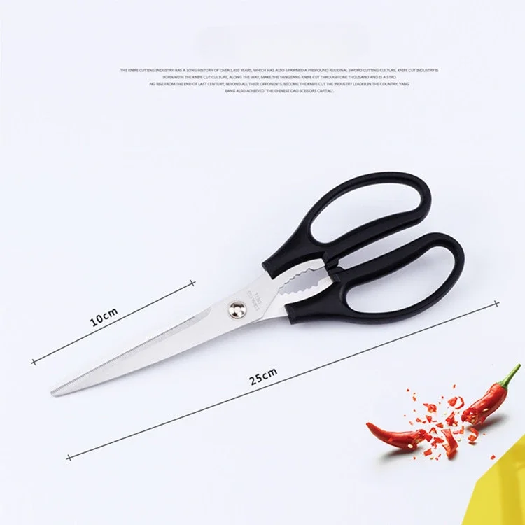 Kitchen Scissors Kitchen Tool Household Stainless Steel Barbecue Multifunctional Scissors Multipurpose Food Scissors