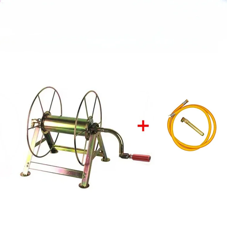 

Agricultural high pressure sprayer Sprayer Pipe reel Pipe winder Hand crank hose rack