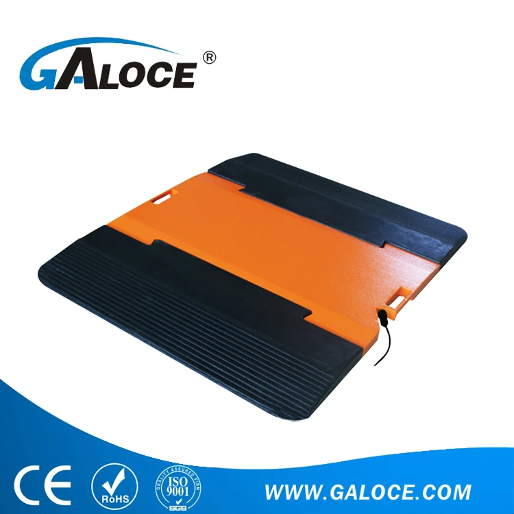 GPWA02 Pesadora de ruedas pesadas Báscula de pesaje para automóvil de 20 toneladas