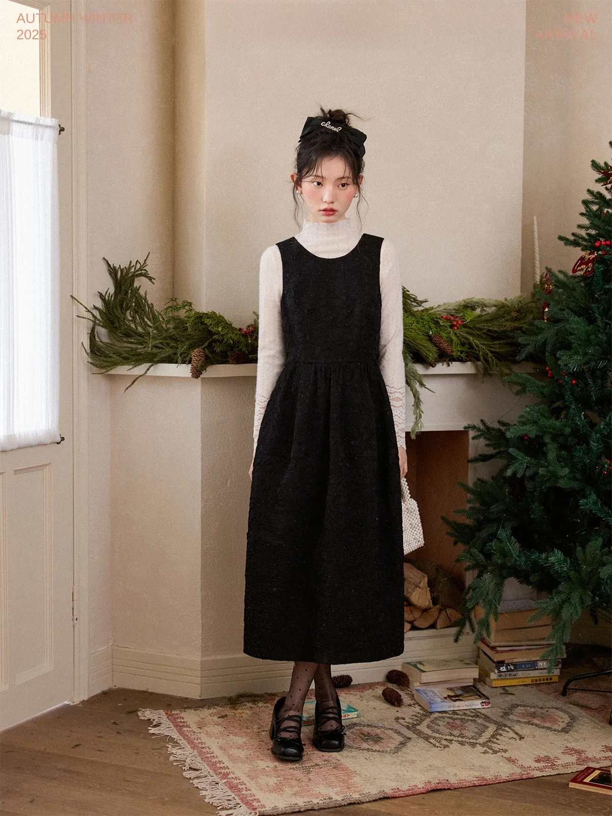 

Miss Squirrel Mid-Length Svel Glitter Evening Dr Simple Sle A-Line Skirt Polyester Fabric round Neline Ci Walk