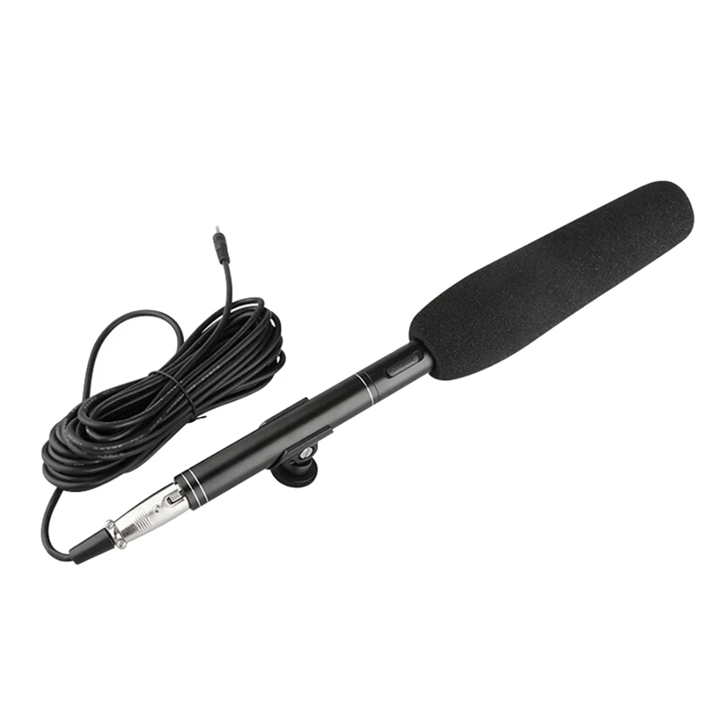 Professional Interview Microphone Camera Microphone Directional Condenser MIC for DSLR DV Camcorders Video Camera,28cm