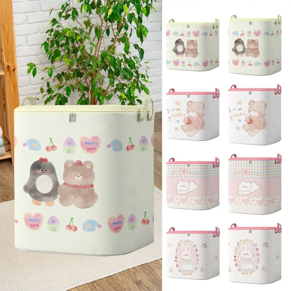 

with Handles Quilt Clothes Storage Bag Large Capacity Storage Containers Folding Storage Baskets Dustproof Clothes Organizer