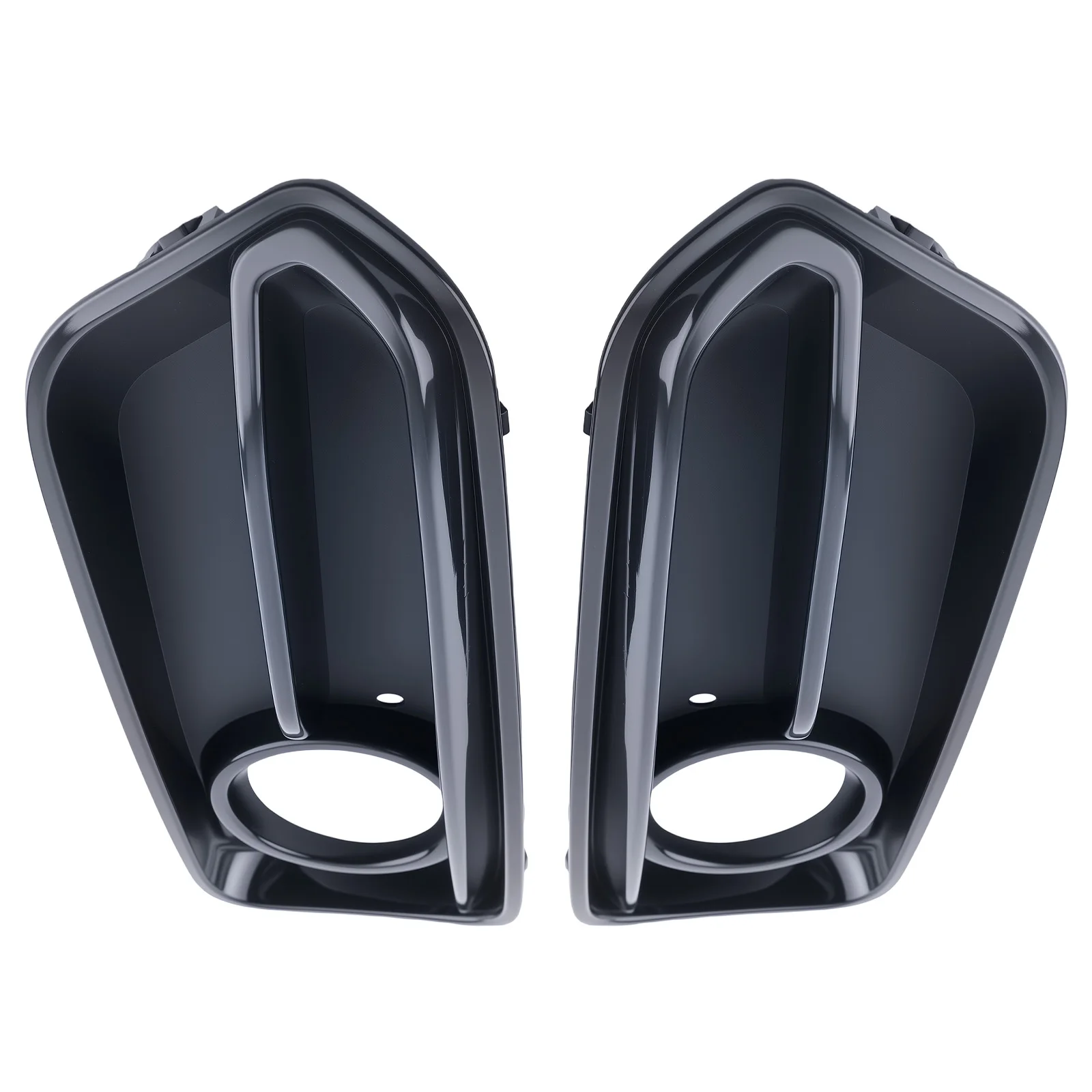 Pair Bumper Fog Grille Trim Cover for BMW 1-Series F20 F21 2015-2019 51117371668