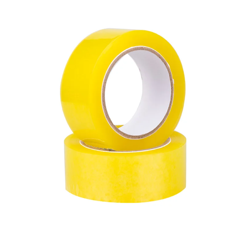 透明包装テープ 6本セット 1.65インチ×19ヤード 超強力詰め替えロール 配送・郵送用 合計114ヤード