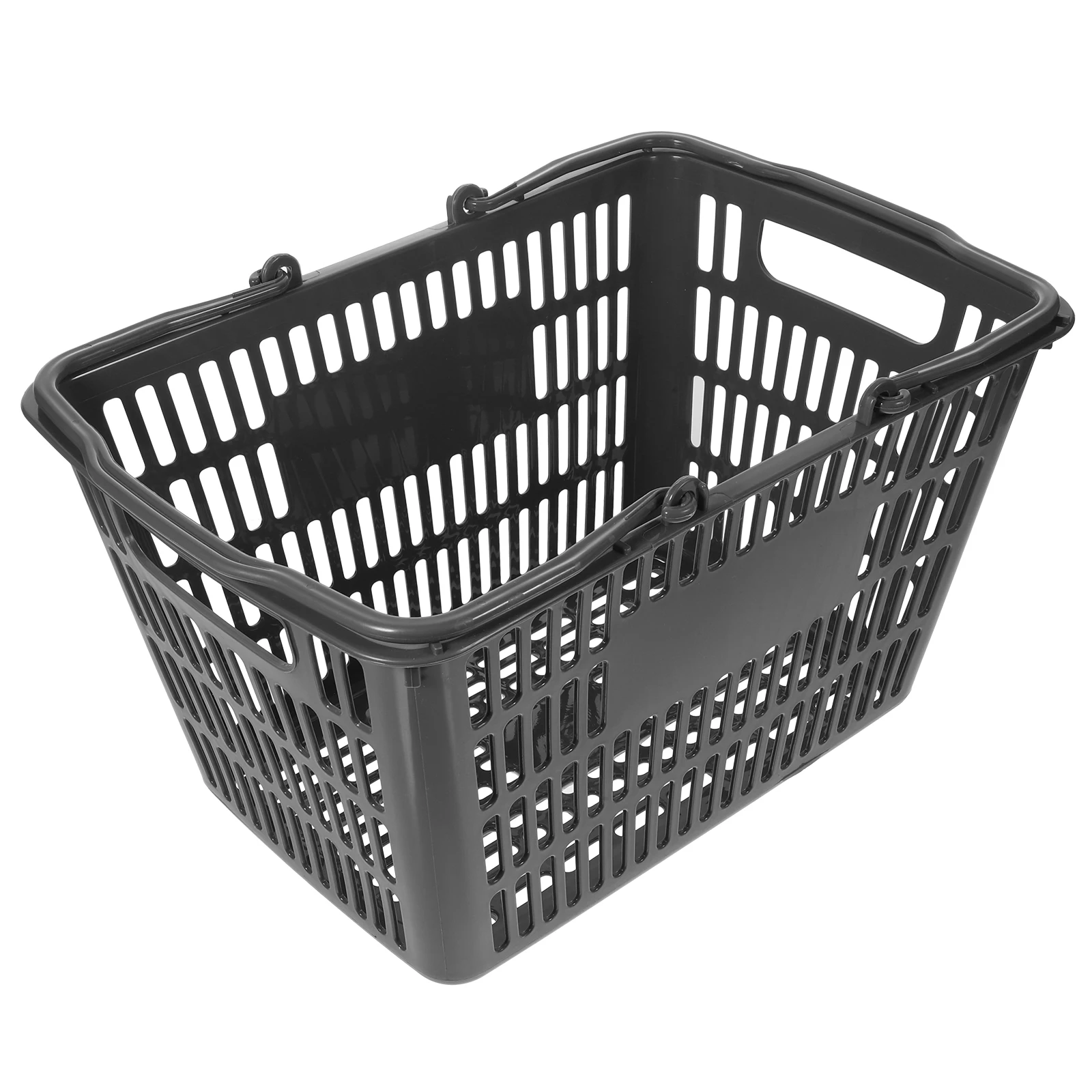 

Portable Basket Shopping Basket Small Supermarket ganizer Plastic Hand Carry Corrosion Resistant Wear Resistant Kitchen Bathroom