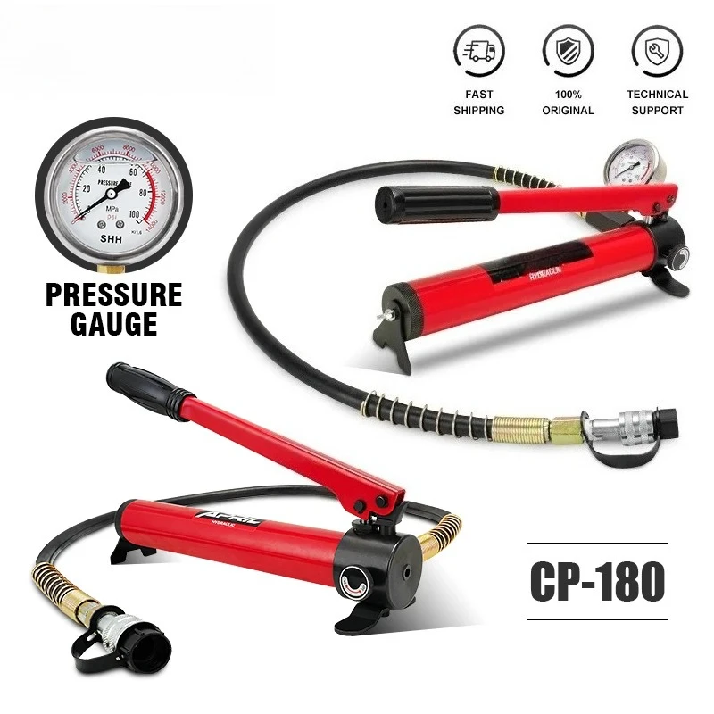 

Гидравлический ручной насос высокого давления CP-180 Ручной гидравлический насос под давлением