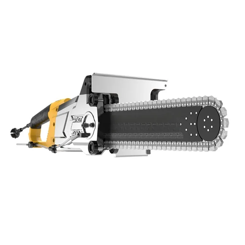 Borstelloze betonnen muursnijmachine Krachtige stofvrije muurzaag Diamantsteensnijmachine