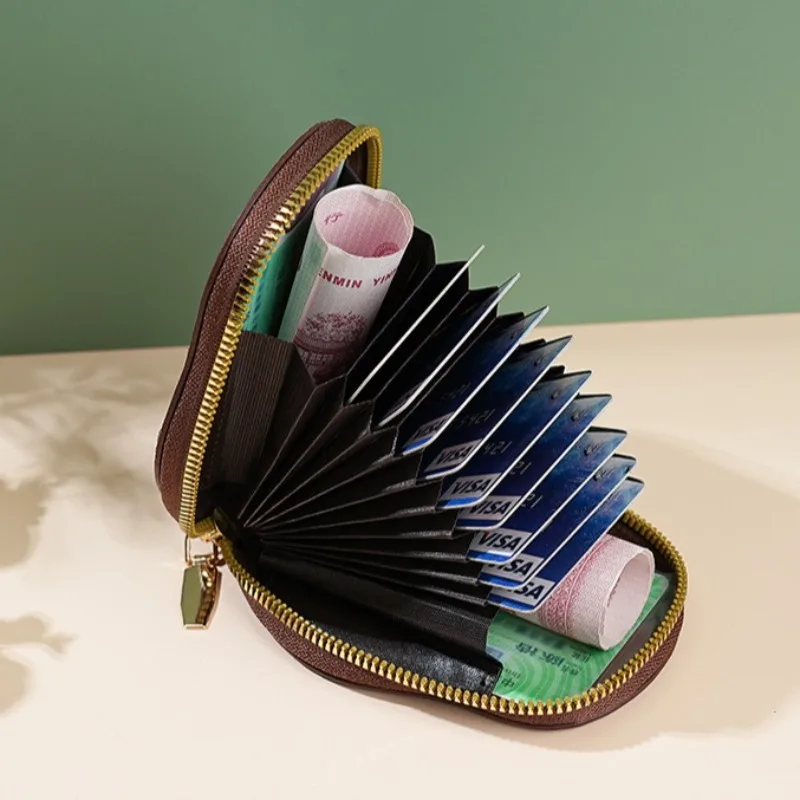 New Cute Avocado Card Holder, 11-Card Slot Exquisite Fashionable Storage Pouch