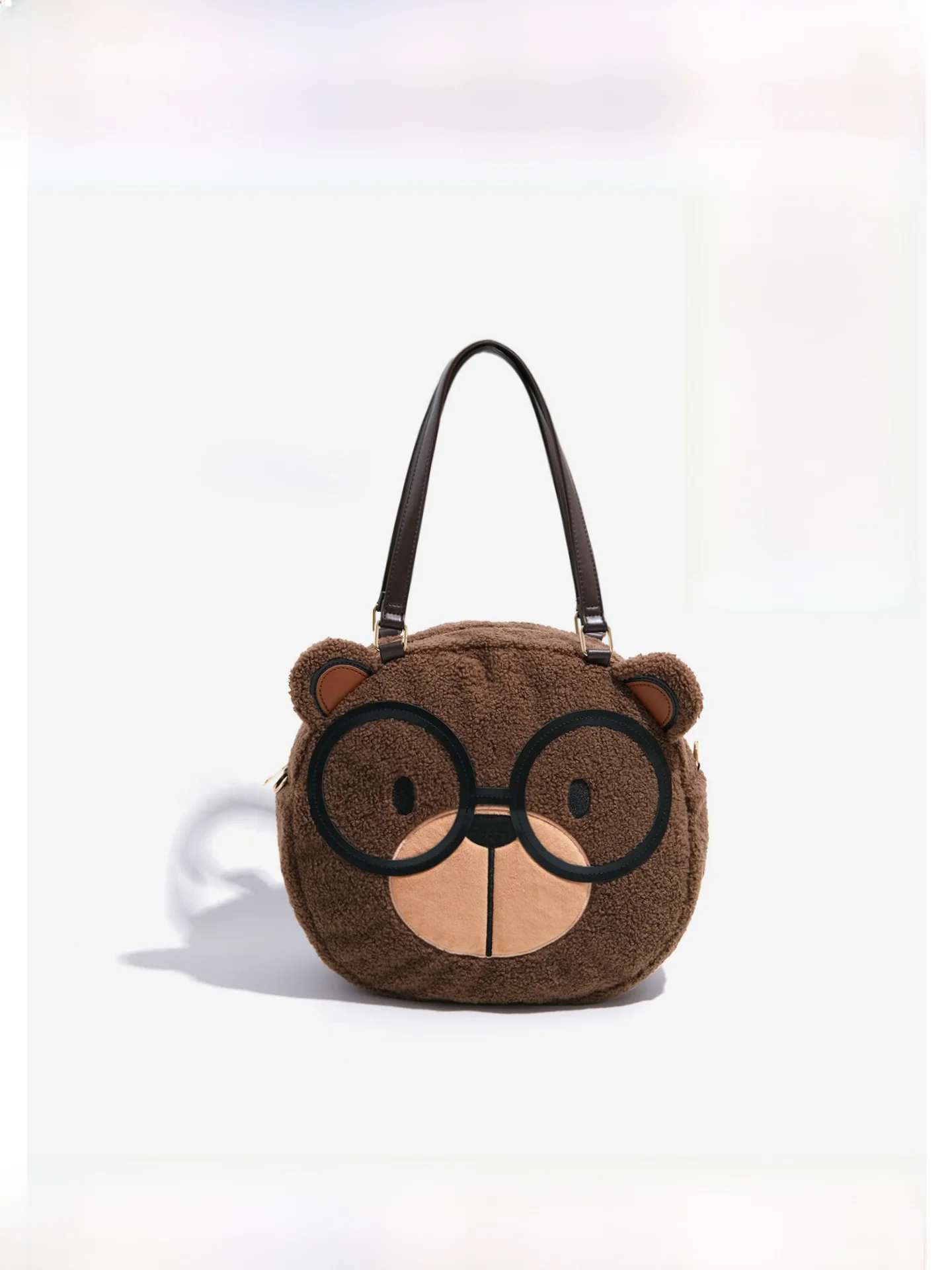 

Сумка на одно плечо с милым мультяшным медведем, большая сумка-тоут Capaci, сумка через плечо для женщин, осень-зима, новинка Sle