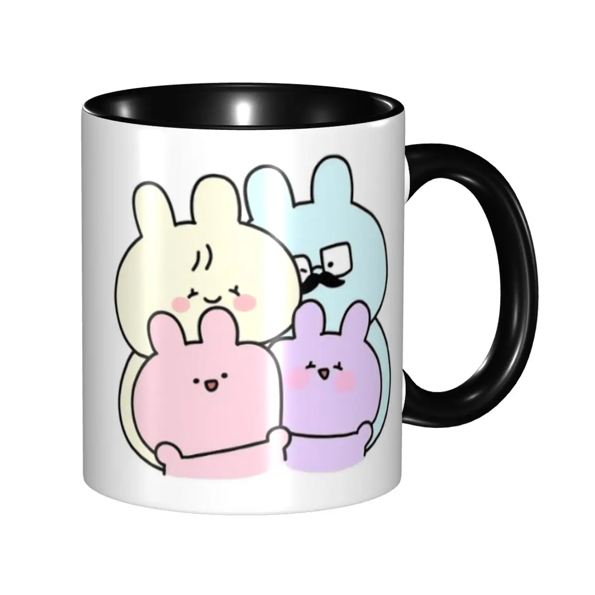 

DIY Asamimichaan Anime Cartoons Asamimi Ceramic Mug Personalized Coffee Cup Creative Gift