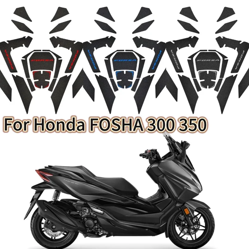 Modified fuel tank sticker 3D body sticker board sticker for Honda Forza 300 350 125