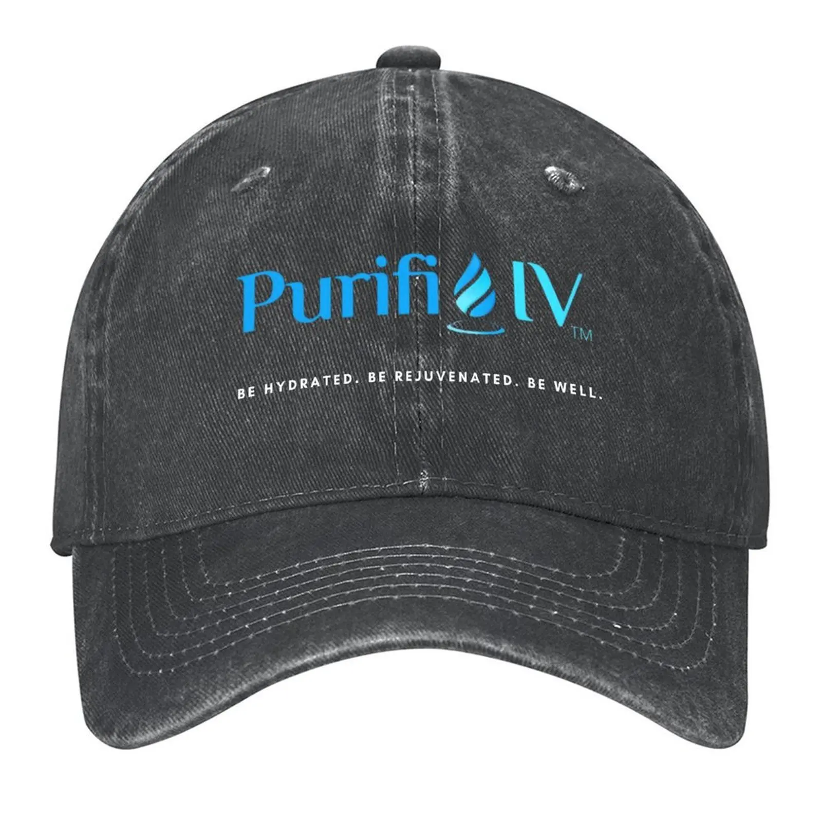 

PURIFI IV -- BE HYDRATEED, BE REJUVENATED, BE WELL.... Baseball Cap Thermal Visor Military Cap Man Rave Caps Women Men's