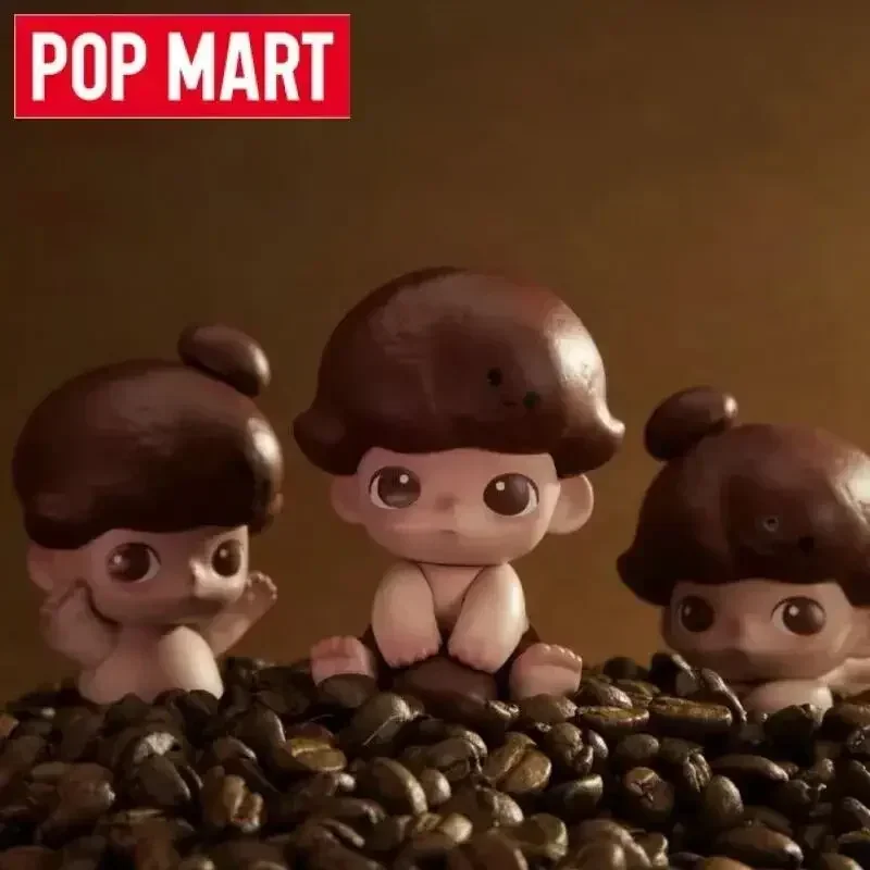 

POP MART Dimoo Little Coffee Bean Version слепая коробка игрушка-сюрприз Mystery аниме фигурка коллекция украшения Guess Bag куклы