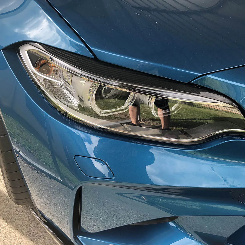 

Для 2014-2018 BMW F22 F23 F87 M2 карбоновая фара, отделка век, автозапчасти, комплект кузова